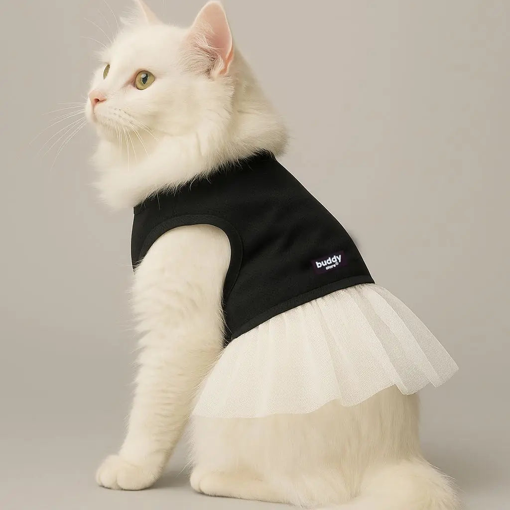 Kedi & Köpek Kıyafeti - Tütülü Elbise Modeli