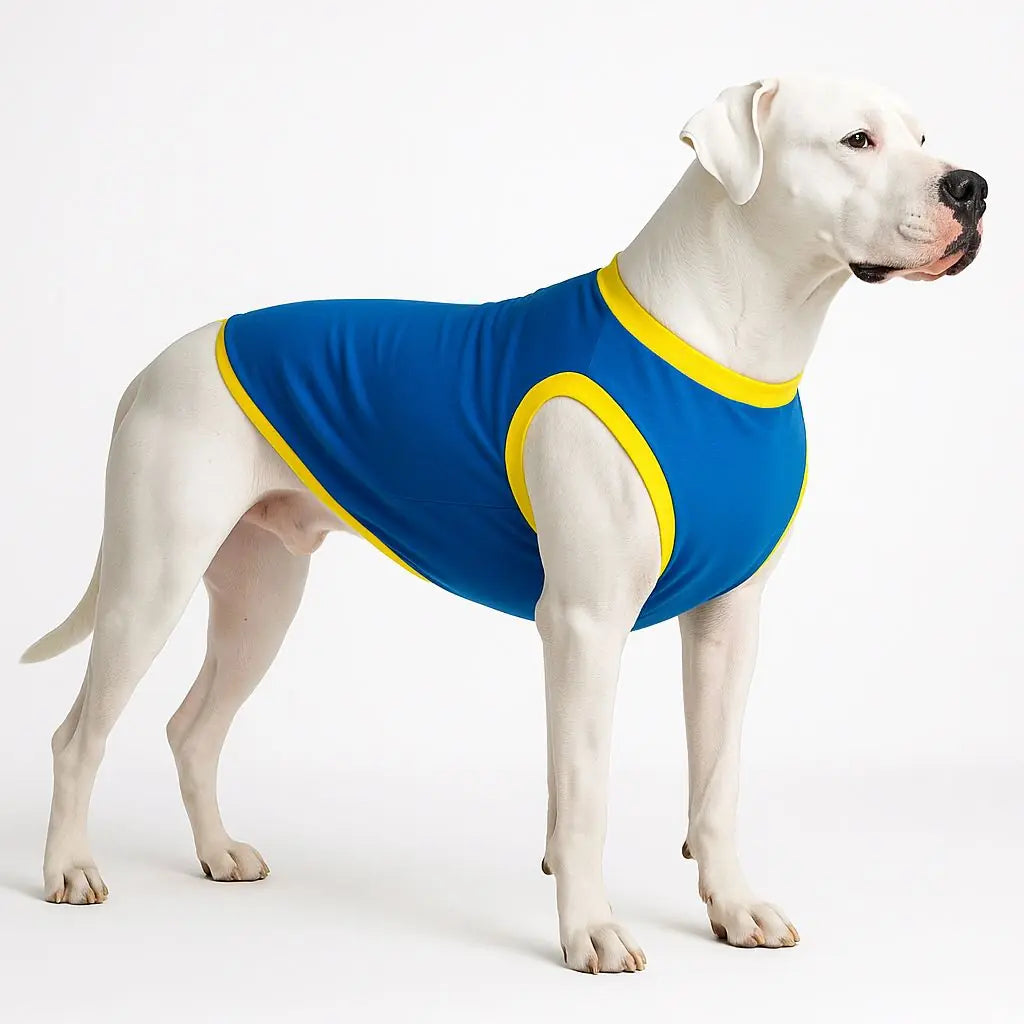 Büyük Irk Köpek Kıyafeti Konfor ve Rahat Kalıp Atlet - (18 - 35 KG)