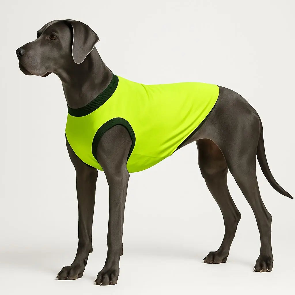 Büyük Irk Köpek Kıyafeti Konfor ve Rahat Kalıp Atlet - (18 - 35 KG)
