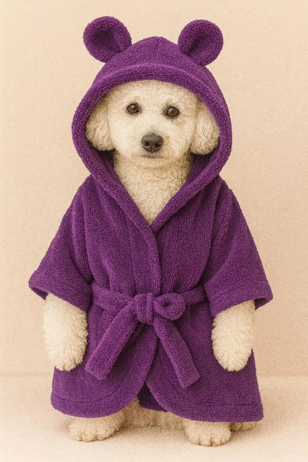 Mikrofiber Kedi ve Köpek Bornozu – Hızlı Kurulama, Yumuşak ve Emici