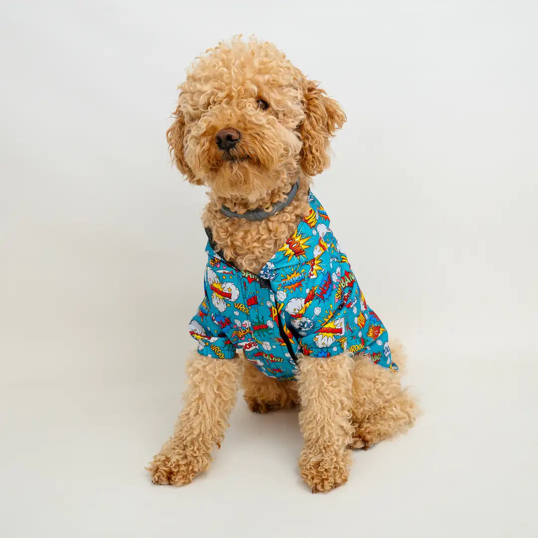 Kedi & Köpek Kıyafeti Yağmurluk - Su Geçirmez Waterproof Kumaş