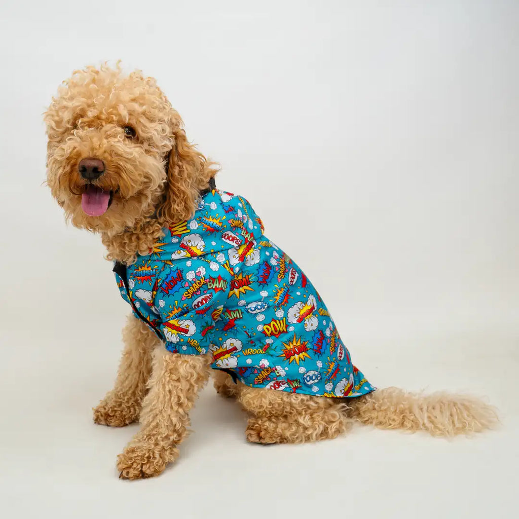 Kedi & Köpek Kıyafeti Yağmurluk - Su Geçirmez Waterproof Kumaş