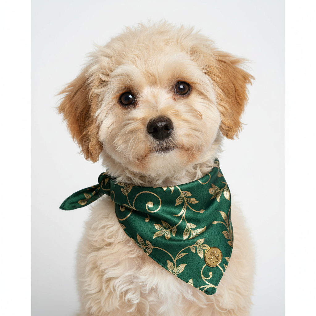 Kuzubo ipek bandana köpek