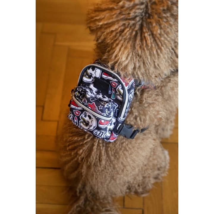 Kedi Köpek Tasmalı Sırt Çantası Küçük Boy