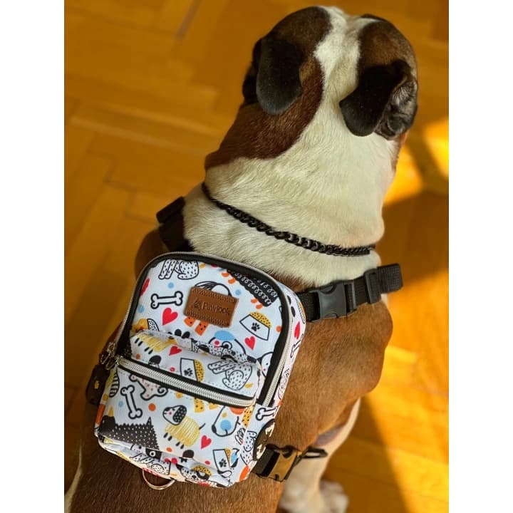 Kedi Köpek Tasmalı Sırt Çantası Standart Boy
