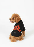 Siyah Hakim Yaka Comfort Fit Köpek Sweat Ceketi (WarmFlex Koleksiyonu)
