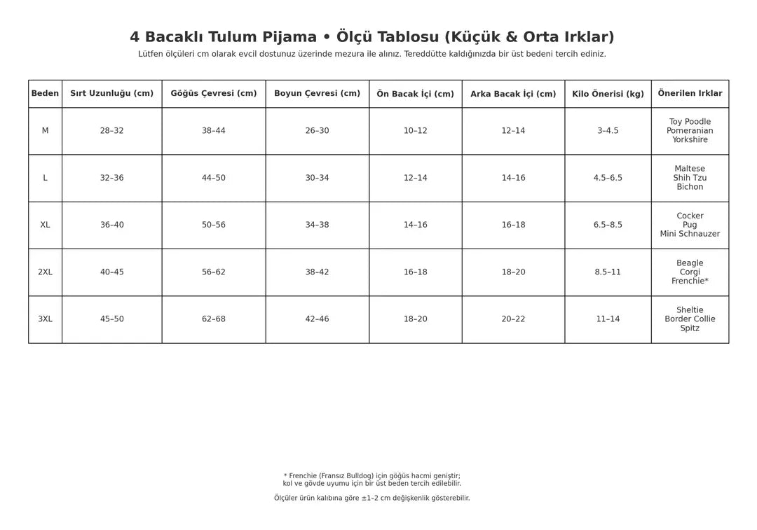 Peluş Tulum 4 Bacaklı Smile Nakış İşlemeli
